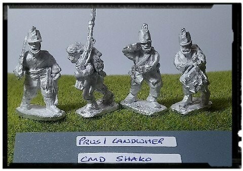 Prus1  Prussian Infantry Command Pack/Shako