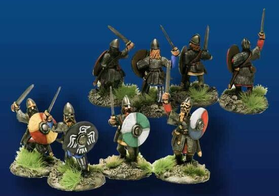 NOR4  Viking Leaders with Swords