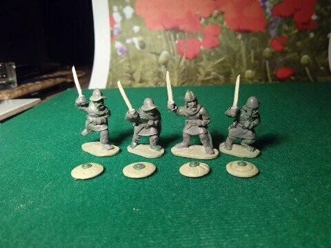 NOR35  Carolingian Light Infantry with Swords