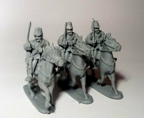 HANO 18:  Dragoons with Cap at ease