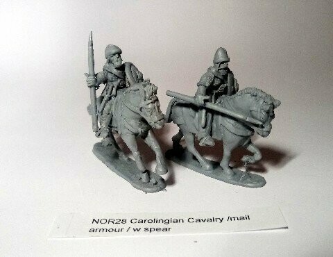 NOR: 28 Carolingian Cavalry Mail Armour with Spear