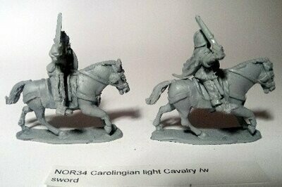 NOR: 34 Carolingian Light Cavalry with Swords