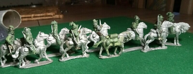MG2 Mounted Confederate Guerrilla's - On the March