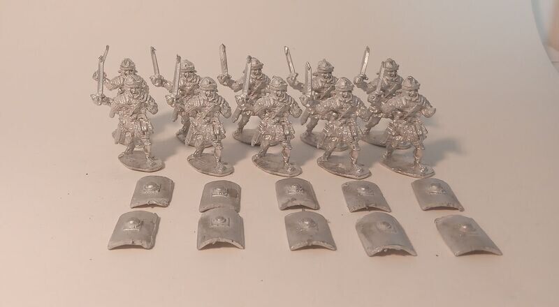 Rom7  Legionaries attacking with Gladius