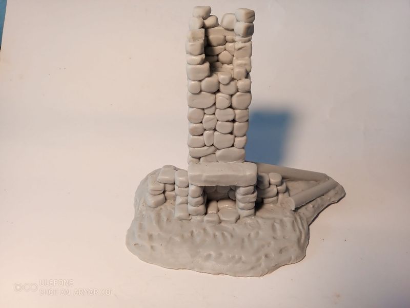 X19 Chimney ruin