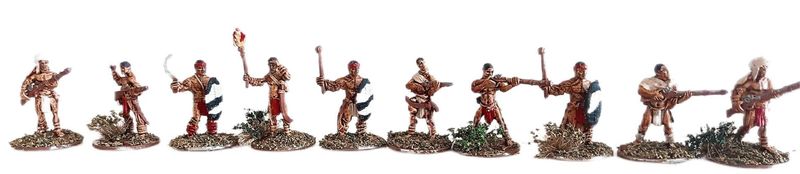 Kongo2 Natives with muskets/sword/club