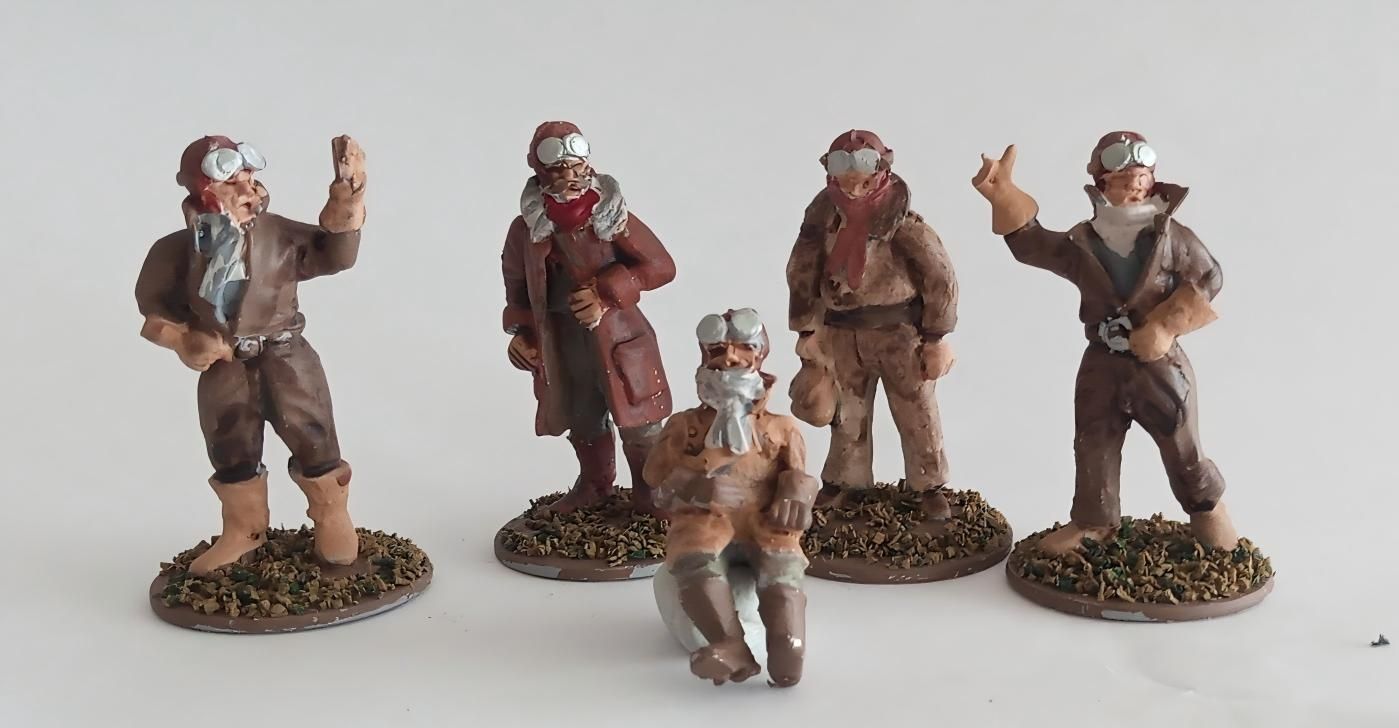 Pil1  1/48 scale WW1 pilots