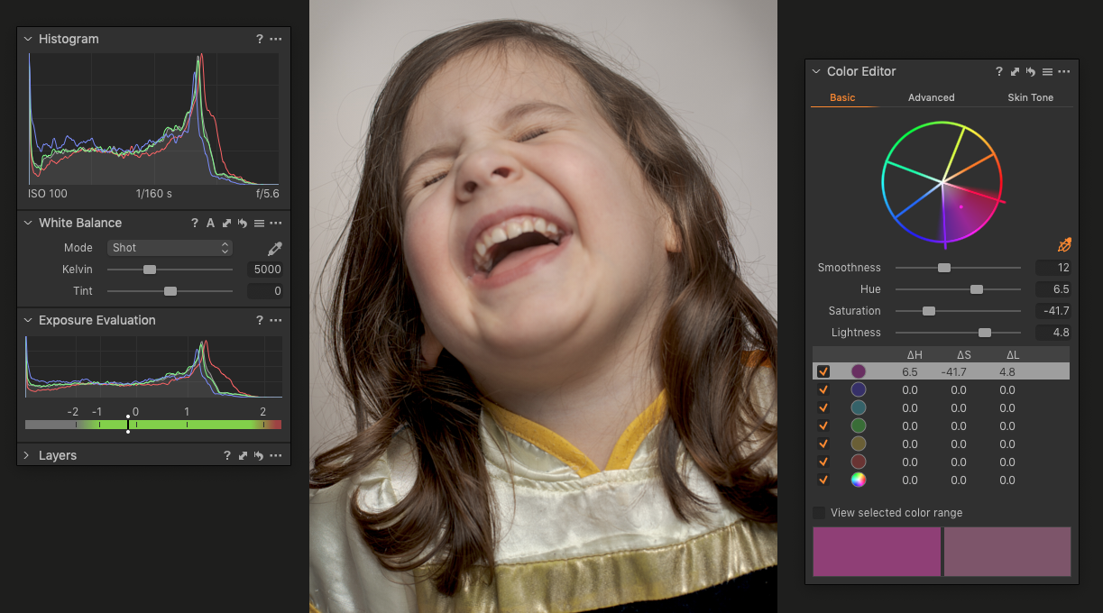 Color Editing in Capture One Color Editing in Capture One