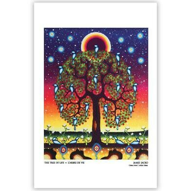 Tree Of Life Art Card