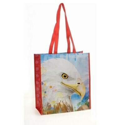 Eagle Water Print Bag 15x13x7