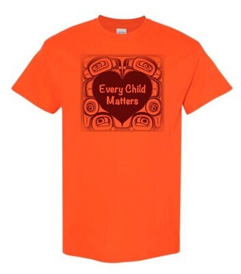 Every Child Matter t-shirt with Heart