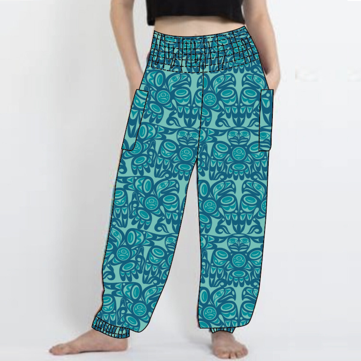 Comfy Pants - Salish Eagle