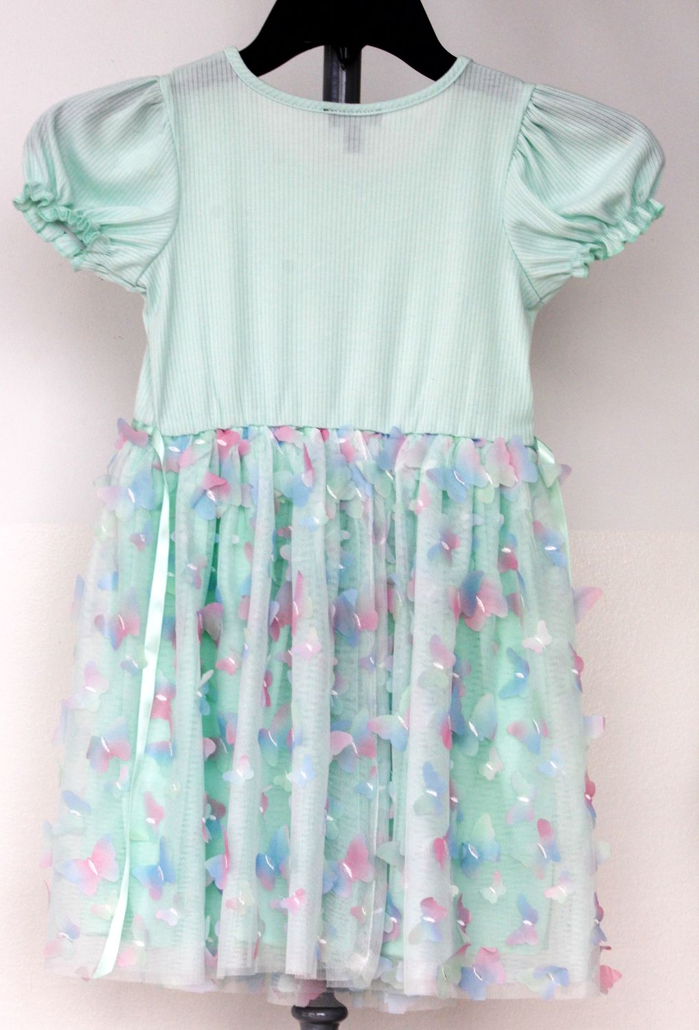 Robe Bleu Fleurie
