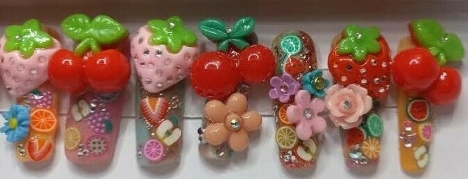 Strawberry Cherry Kawaii