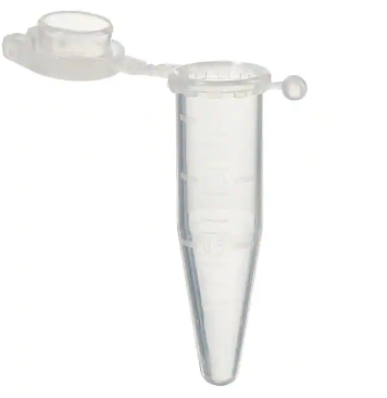 Micro centrifuge tubes, clear, 1.5 mL, 500/pack, sold as a pack