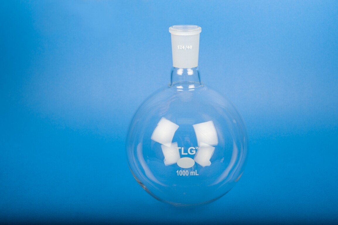 Flask, Round 1N, 24/40, 100 ml