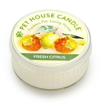 Pet House Candles - Mini - Fresh Citrus