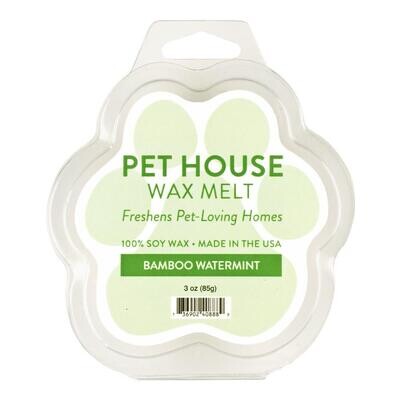Pet House Wax Melt - Bamboo Watermint