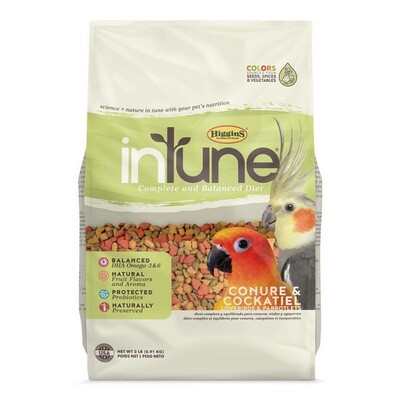 INTUNE COMPLETE AND BALANCED DIET FOR CONURE 2LB