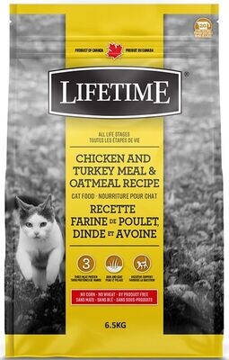 Lifetime Cat Chicken Turkey & Rice 6.5kg (14.3lbs)