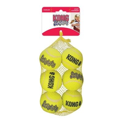 KONG SqueakAir Balls 6-Pack Medium