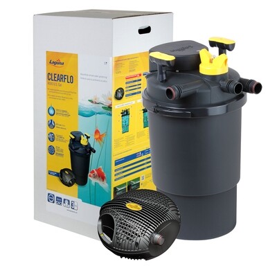 Laguna ClearFlo 4000 Complete Pump, Filter and UV Kit - For ponds up to 4000 US gal (14,000 L)