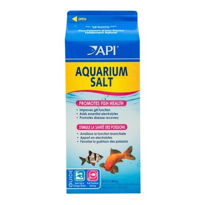 API Aquarium Salt for Freshwater Aquariums - 1,843g (65oz)