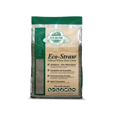 Oxbow Eco-Straw Bedding - 9.07KG (20lb)
