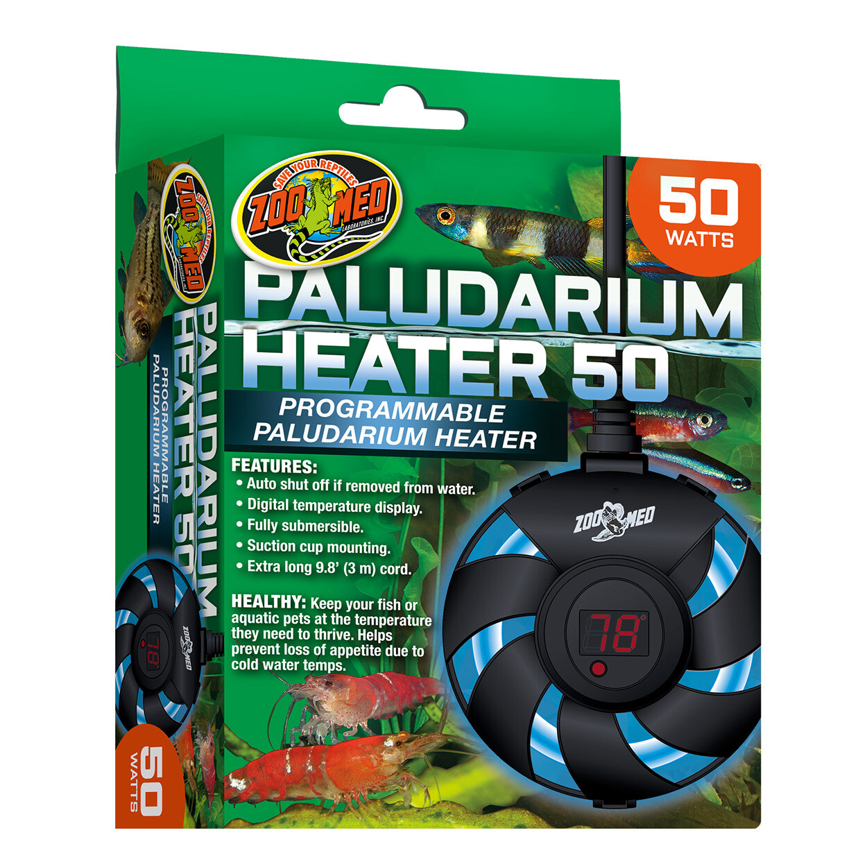Zoo Med Paludarium Heater - 50W