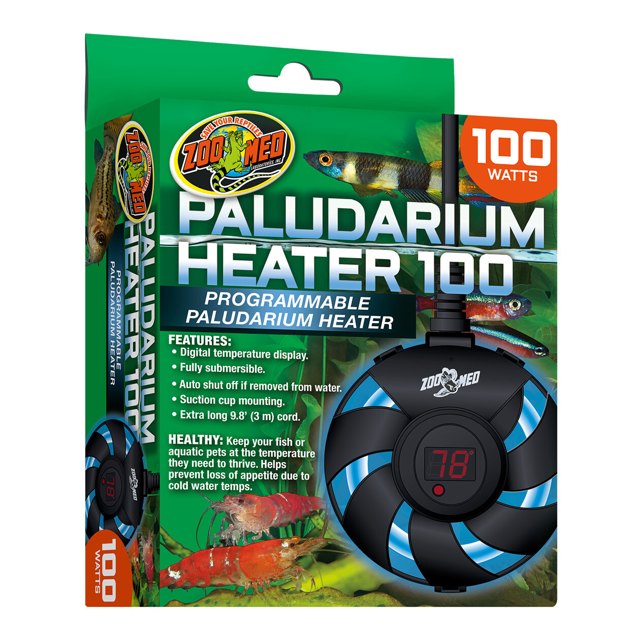 Zoo Med Paludarium Heater - 100W
