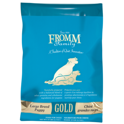 Fromm Gold - Large Breed Puppy - Dry Dog Food - 6.8kg (15lb) (Lt Blue)