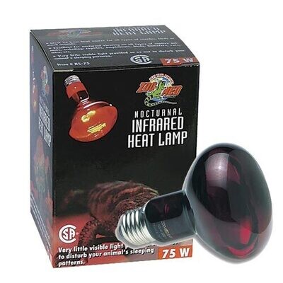 Zoo Med Nocturnal Infared Heat Lamp - 75W