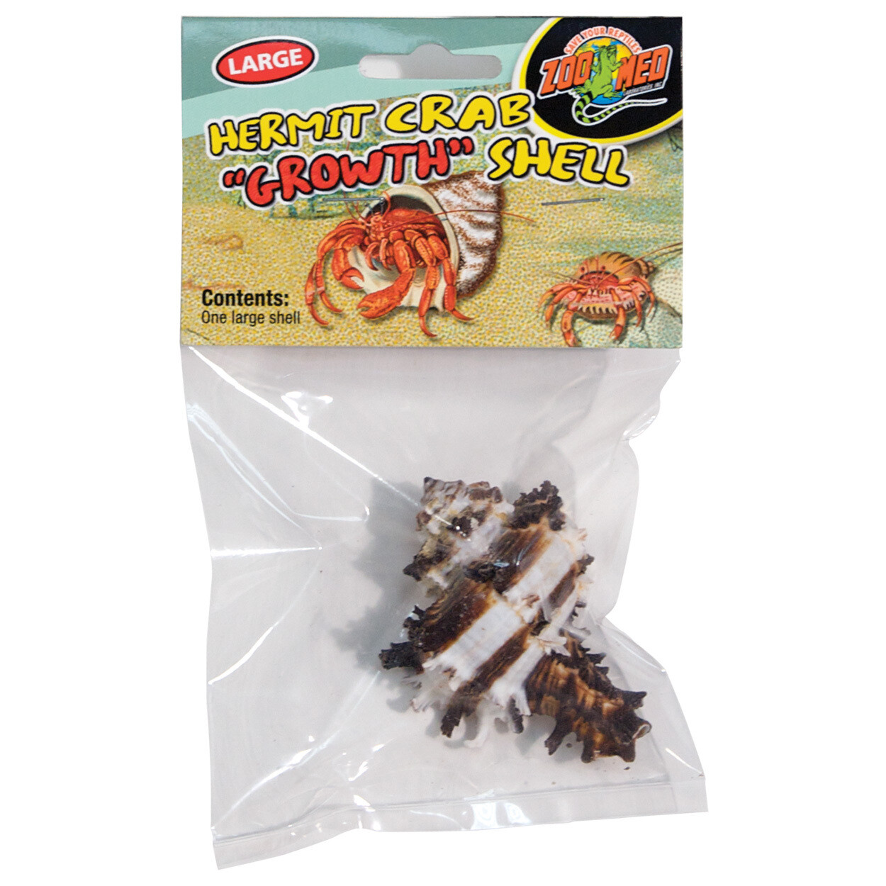 Zoo Med Hermit Crab "Growth" Shell - Large - 1pk
