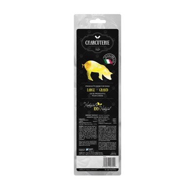 Dogit Charcuterie Prosciutto Bone for Dogs - Large (Femur) - Min Wt 250 g (8.8 oz)*