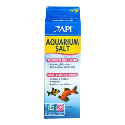 API Aquarium Salt for Freshwater Aquariums 33oz