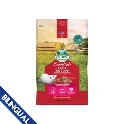 Oxbow Essentials Adult Rat Food - 1.36kg (3lb)