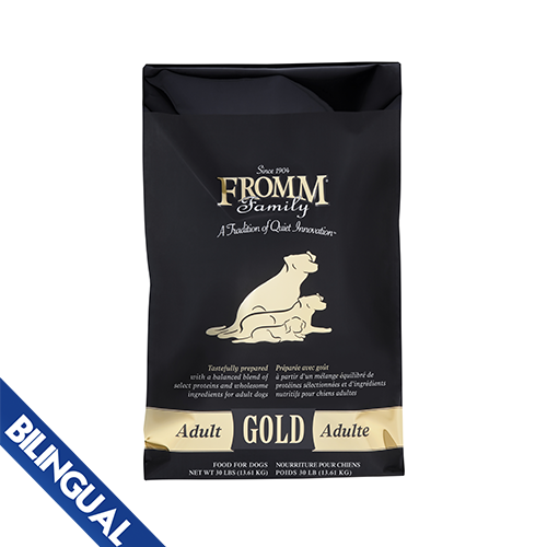 Fromm Gold - Adult - Dry Dog Food - 13.61kg (30lb) (Black/Gold)