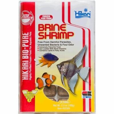 Hikari Bio-Pure Frozen Brine Shrimp - Cubes - 3.5oz