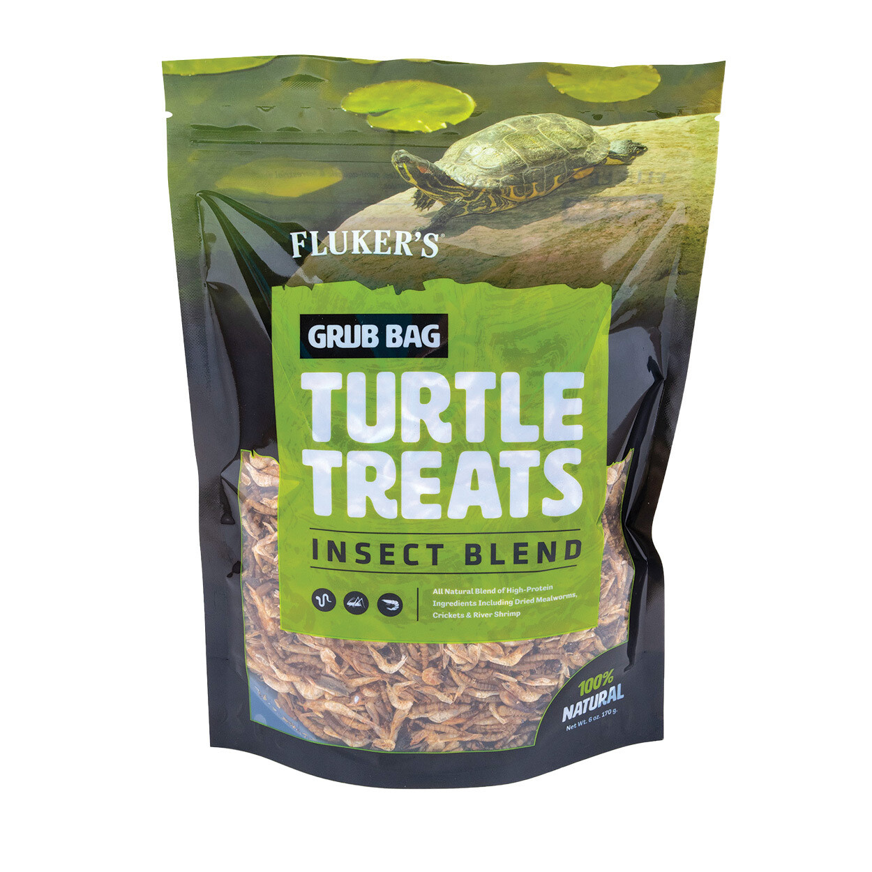 Fluker's Grub Bag Turtle Treats - Insect Blend - 170g (6oz)