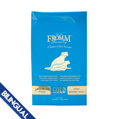 Fromm Gold - Large Breed Puppy - Dry Dog Food - 13.61kg (30lb) (Lt Blue)