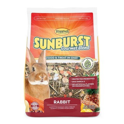 Higgins Sunburst Rabbit Food - 1.36kg (3lb)