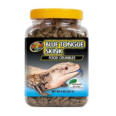 Zoo Med Blue Tongue Skink Food Crumbles - 227g ( 8oz)