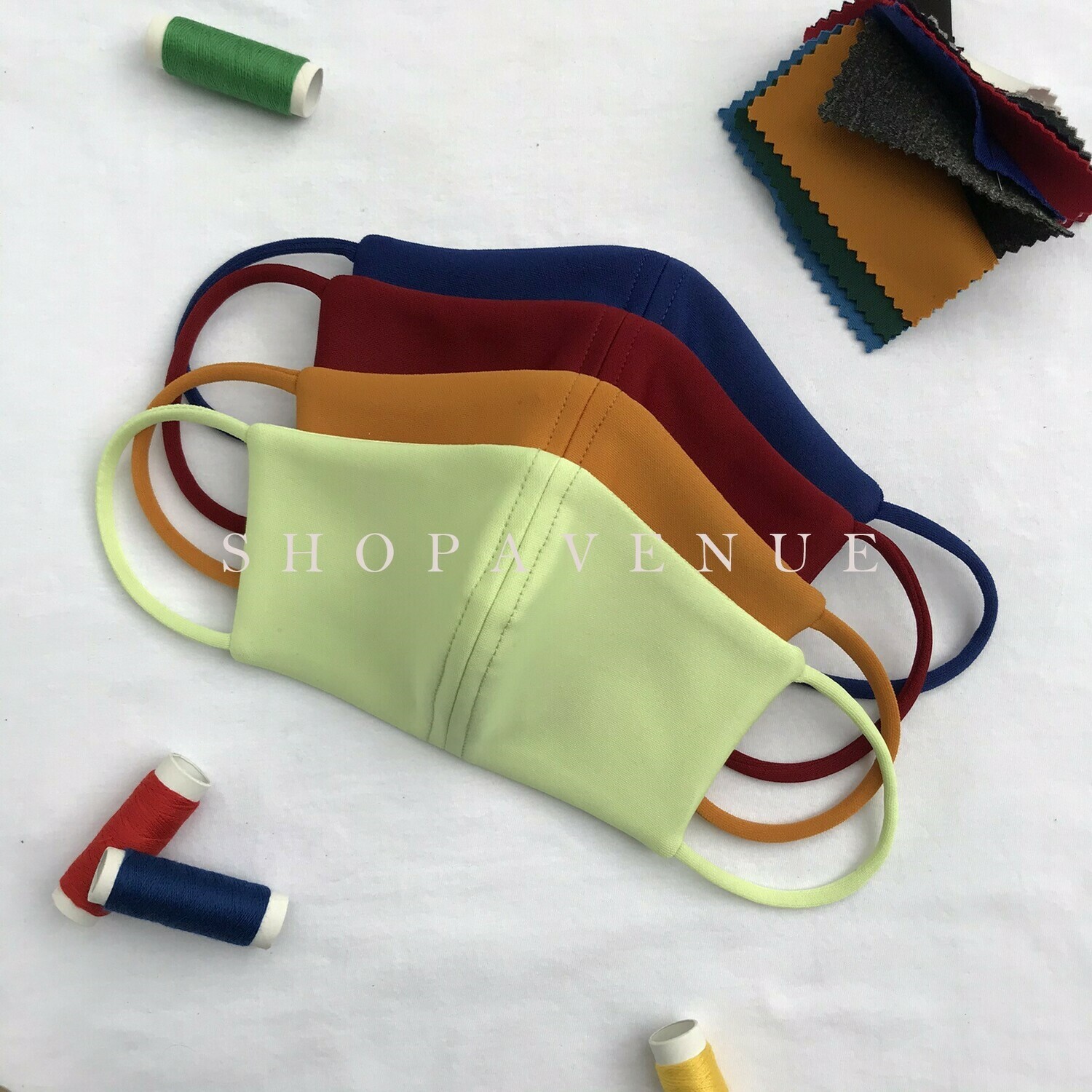 NEOPRENE. Fashion Face Mask w/ Filter Pocket WHOLESALE (50 pcs)