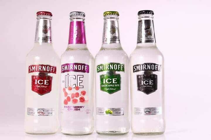 Caja Smirnoff ICE