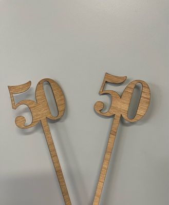 50 Wooden Pick