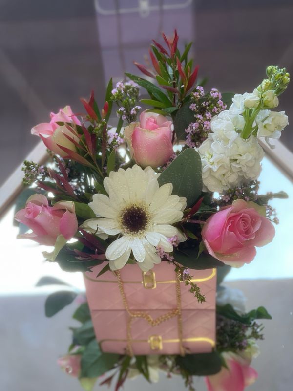 Cute Handbag Of Flowers