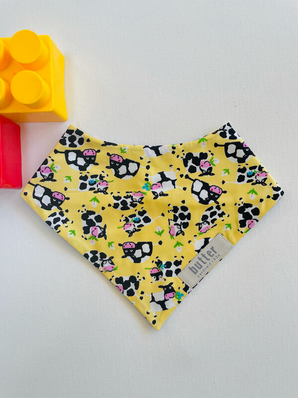 Yellow Cow Bib
