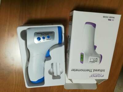 Infra Forehead Medical Digital Non Contact Infrared (IR) Thermometer (MADE IN INDIA) -  SET OF 5 PCS