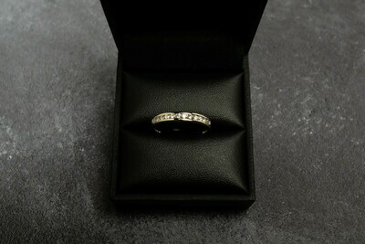 9ct Yellow Gold Diamond (0.25ct) Eternity Ring
