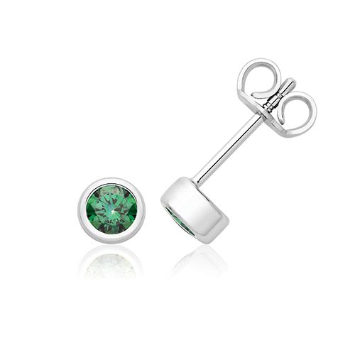 May Birth Stone Earrings